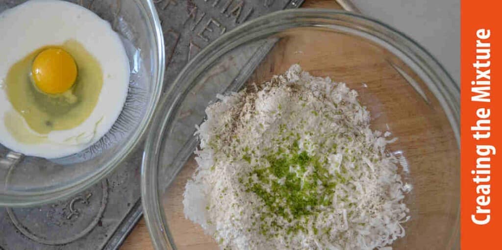 Creating the Mixture and Preparing to Fry