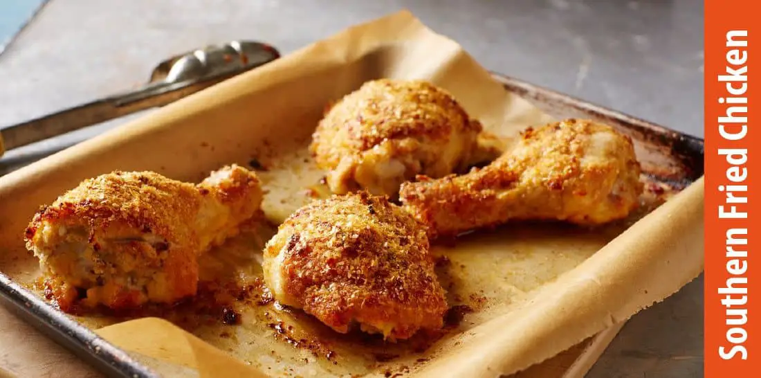 Low Carb Southern Fried Chicken Without Flour 