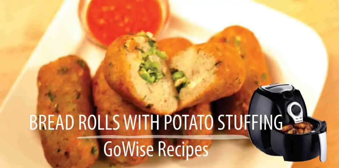 GoWISE USA GW22622 Review! A Smart Choice 4 Recipes- Bread Rolls with Potato Stuffing using GoWise GW 22622