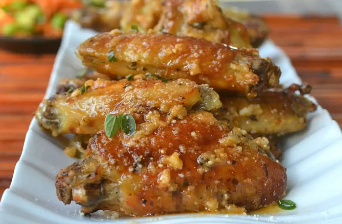 Garlic Parmesan Chicken Wings