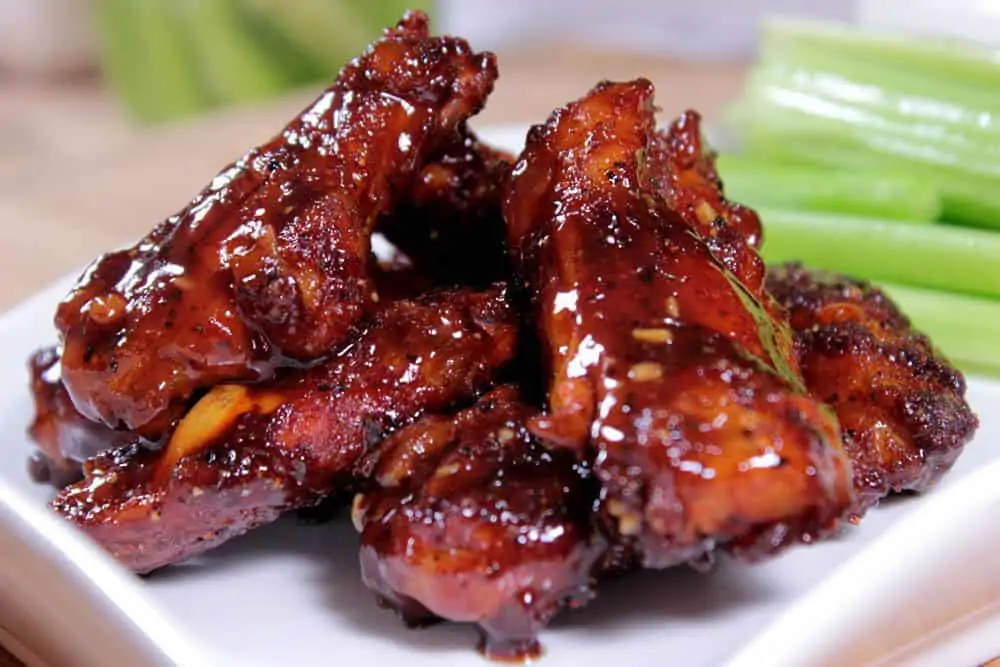 Honey Barbecue Chicken Wings