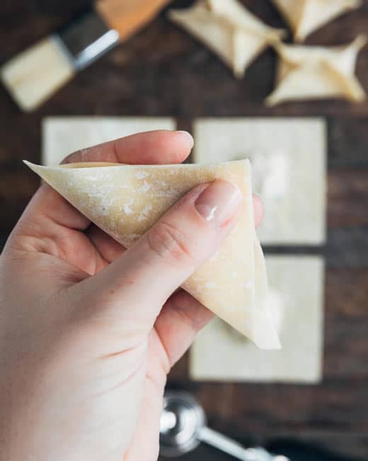 How to Make the Filling for Air Fryer Crab Rangoon?