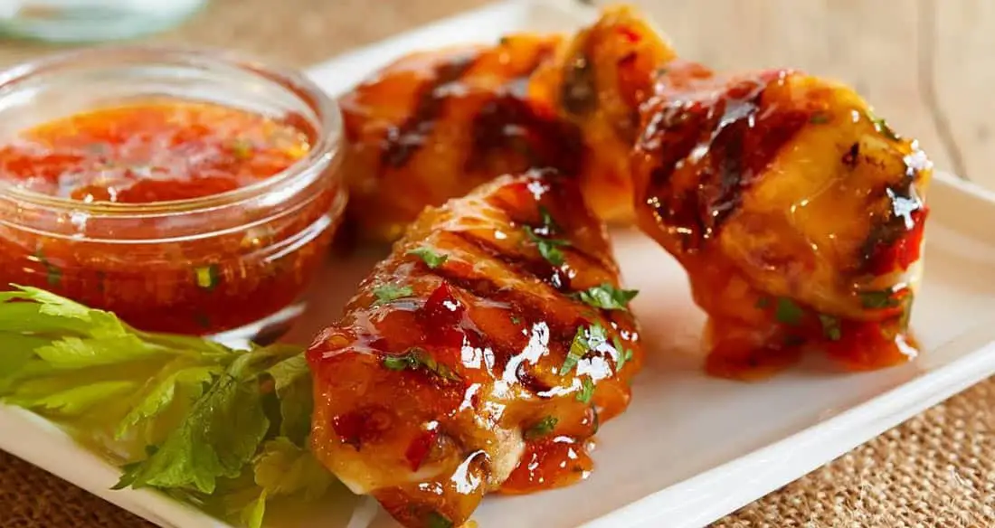 Sweet-Chili-and-Orange-Marmalade-Glazed-Chicken-Wings Sweet Chili and Orange Marmalade Glazed Chicken Wings