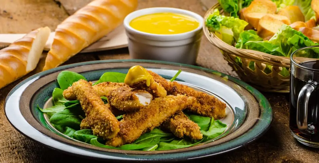 Sweet Potato-Crusted Chicken Nuggets