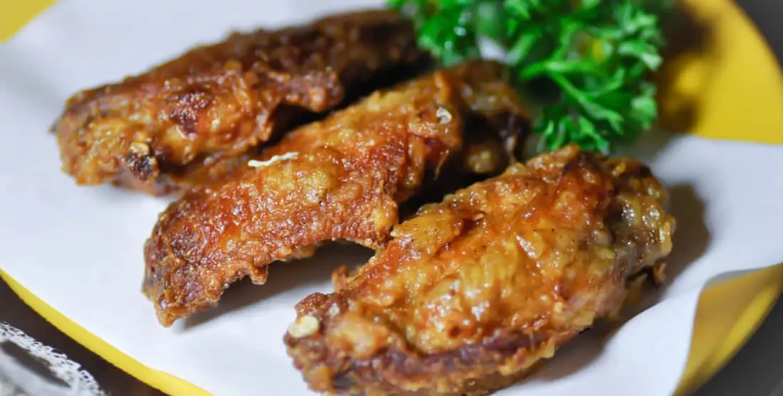 How to eat Vietnamese stuffed chicken wings