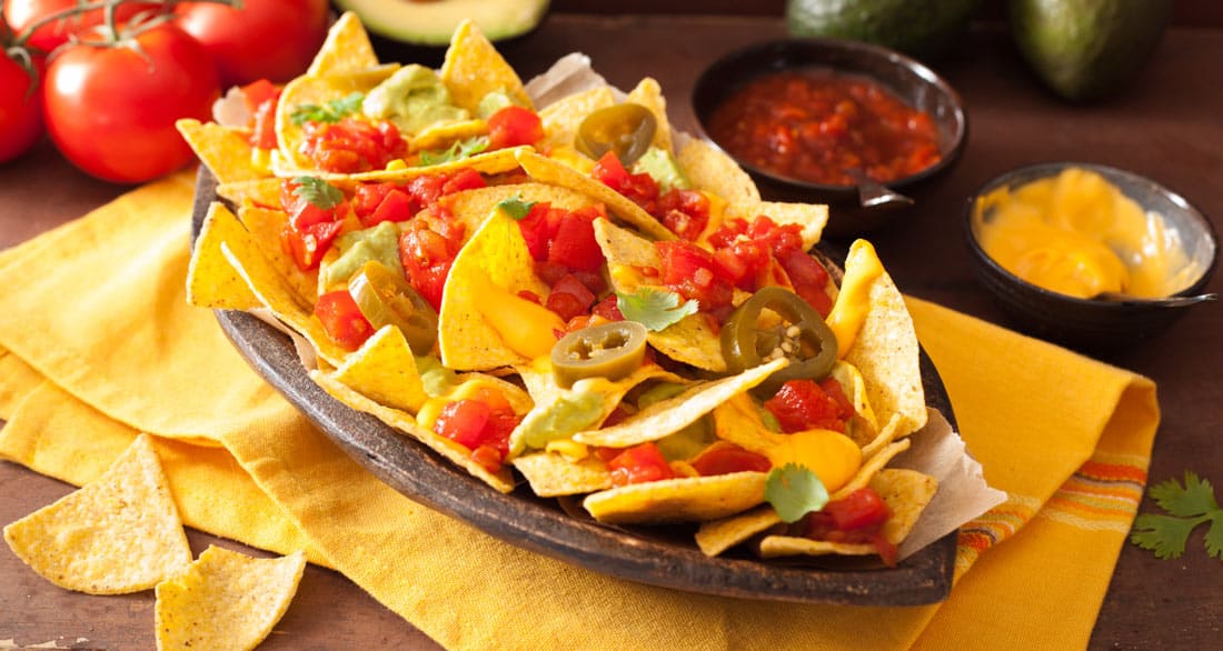 Loaded Sweet Potato Nachos