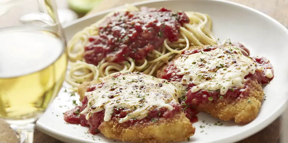 olive garden chicken parmesan details