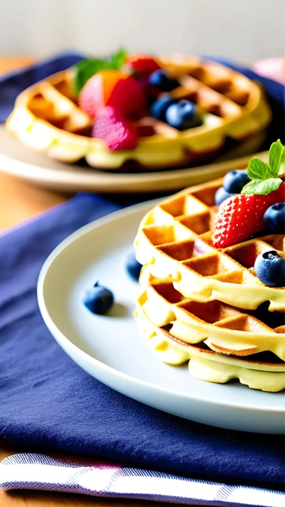 Lupin Flour Waffle Recipe