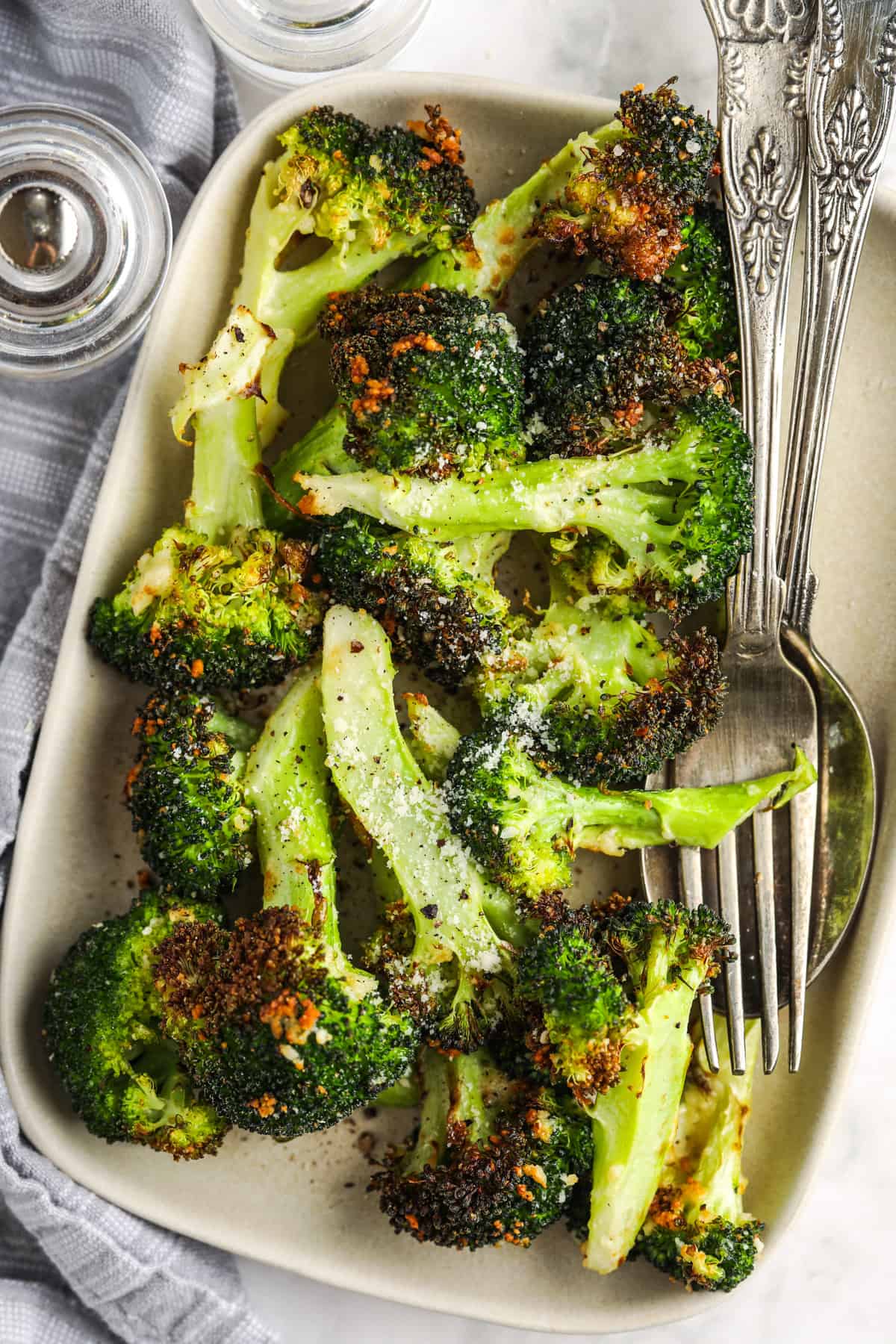 Garlic Air fryer Broccoli
