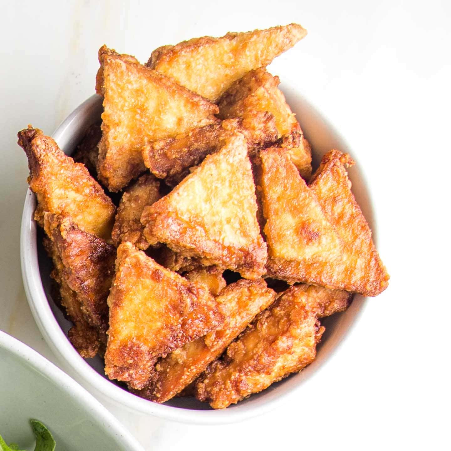 crispy tofu