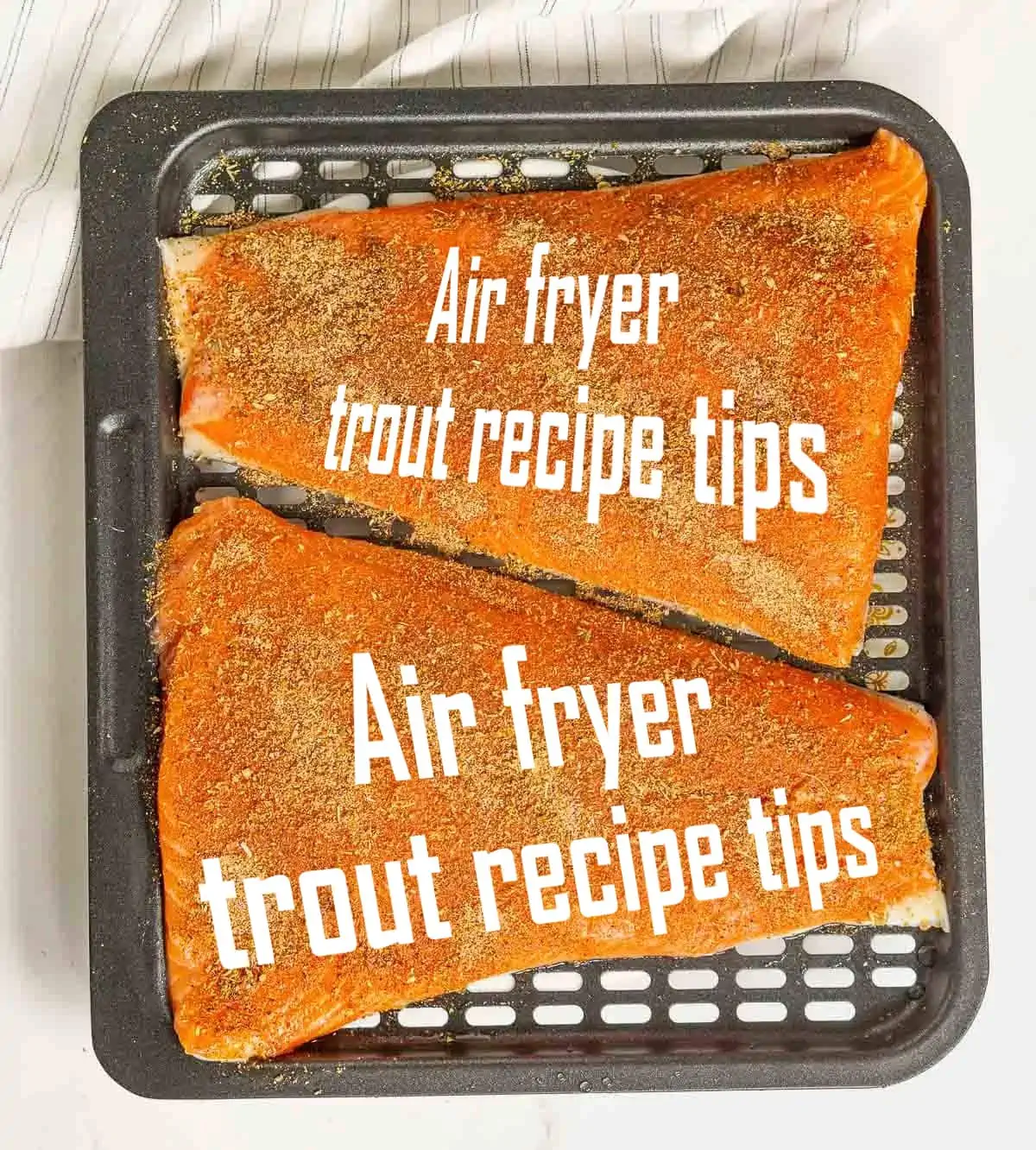 Air fryer trout recipe tips