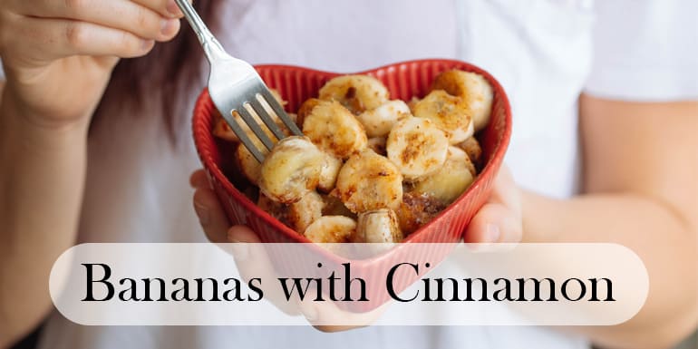 Bananas with Cinnamon fryerly