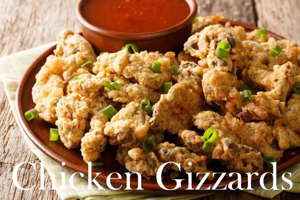  chicken gizzards