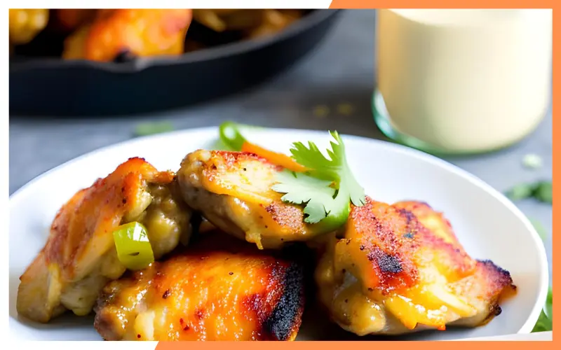 Air Fried Dill Pickle Chicken Wings