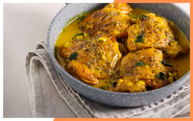 Curry Chicken Thigh Stovetop Instructions