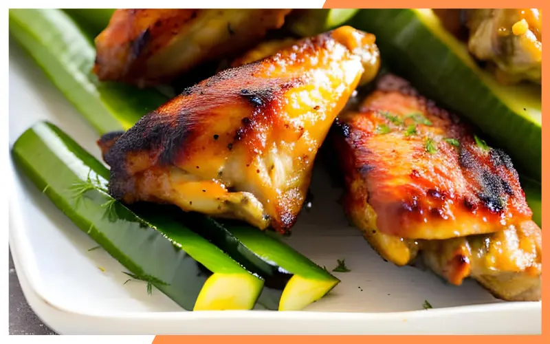Ingredients for Grill Dill Pickle Chicken Wings