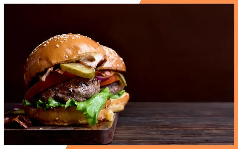 Air Fryer Hamburgers