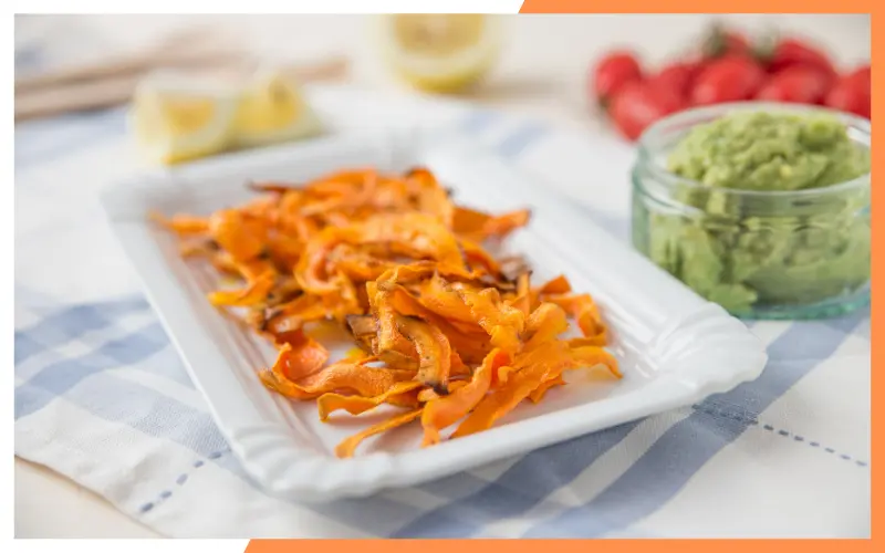 Air-Fried Carrot Chips