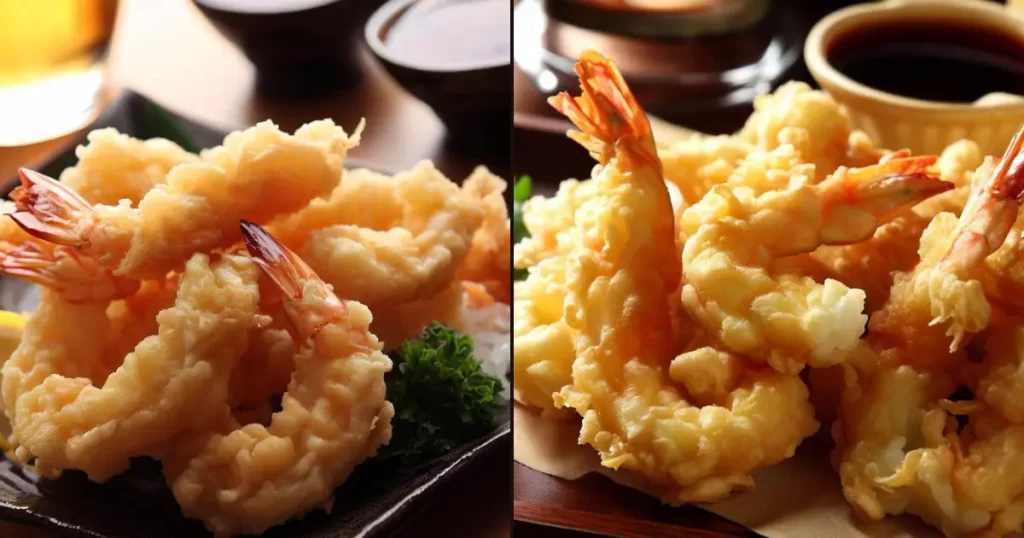 Direction of Second Air Fryer Tempura Shrimp