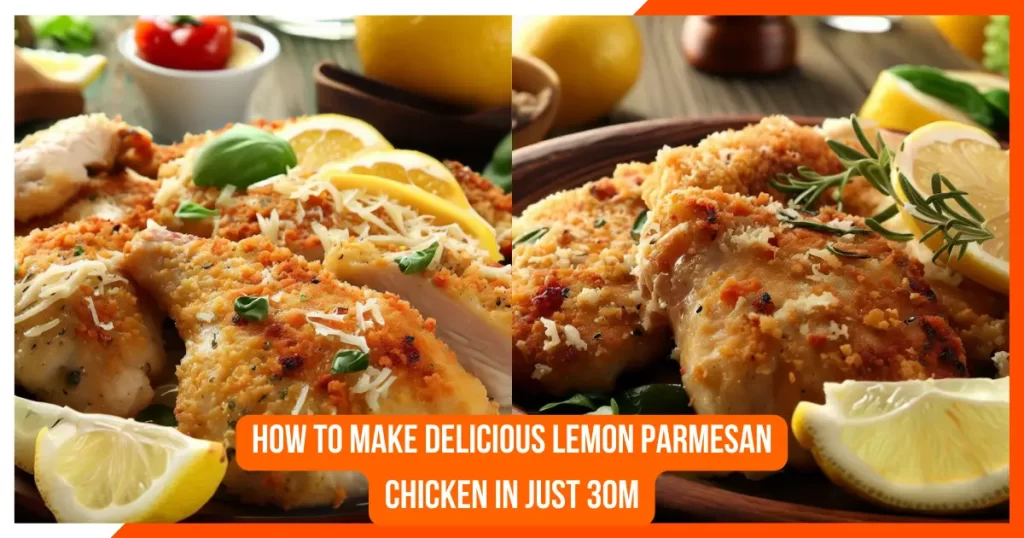 How to Make Delicious Lemon Parmesan Chicken in Just 30M