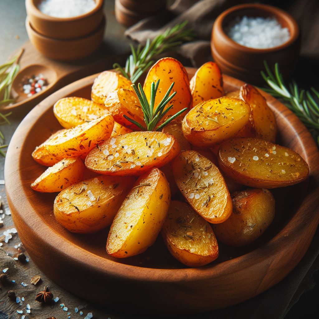 Air-fried potatoes are better than deep-frying them