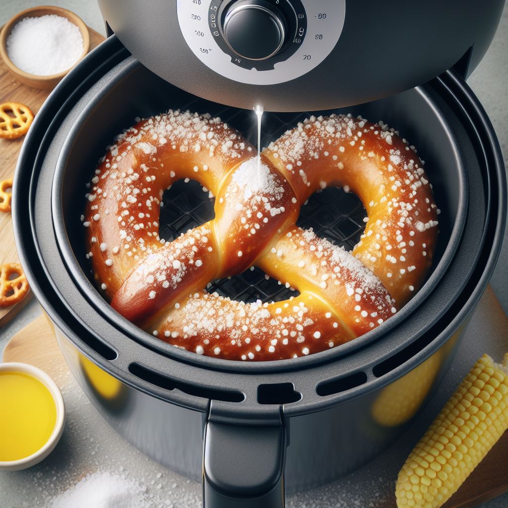 Cook A Frozen Pretzel In An Air Fryer