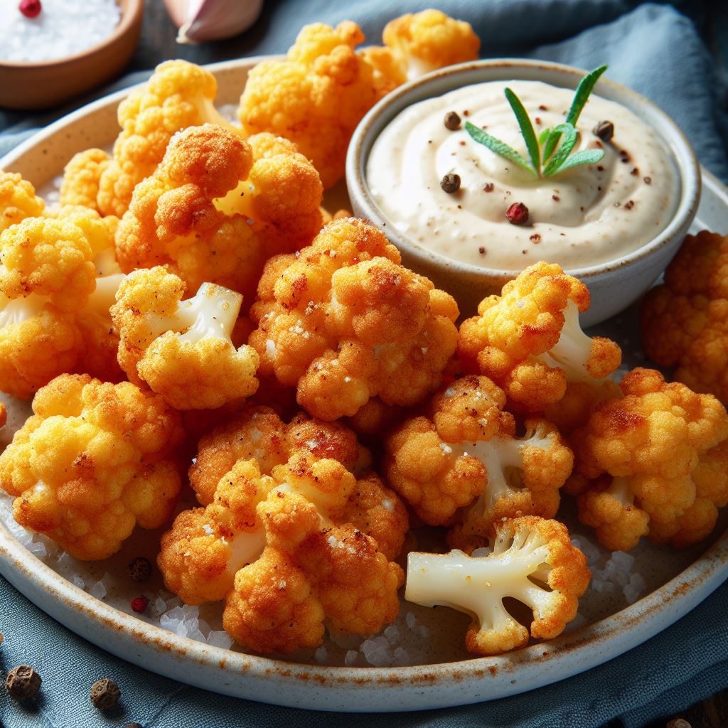 Fried Cauliflower In Air Fryer - Ingredients