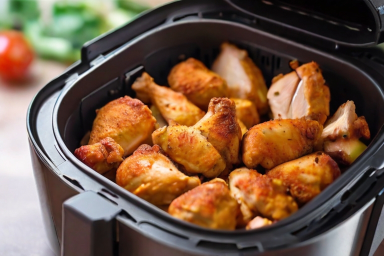 Cook Cubed Chicken In Air Fryer