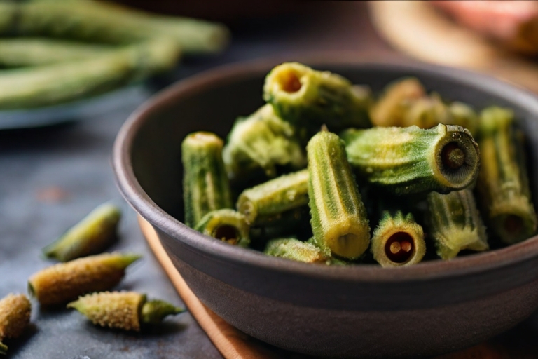 Cook Frozen Okra