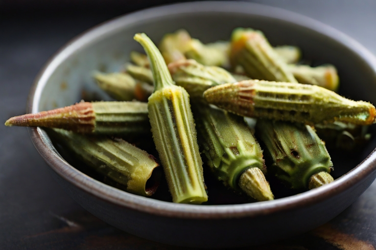 Cook Frozen Okra