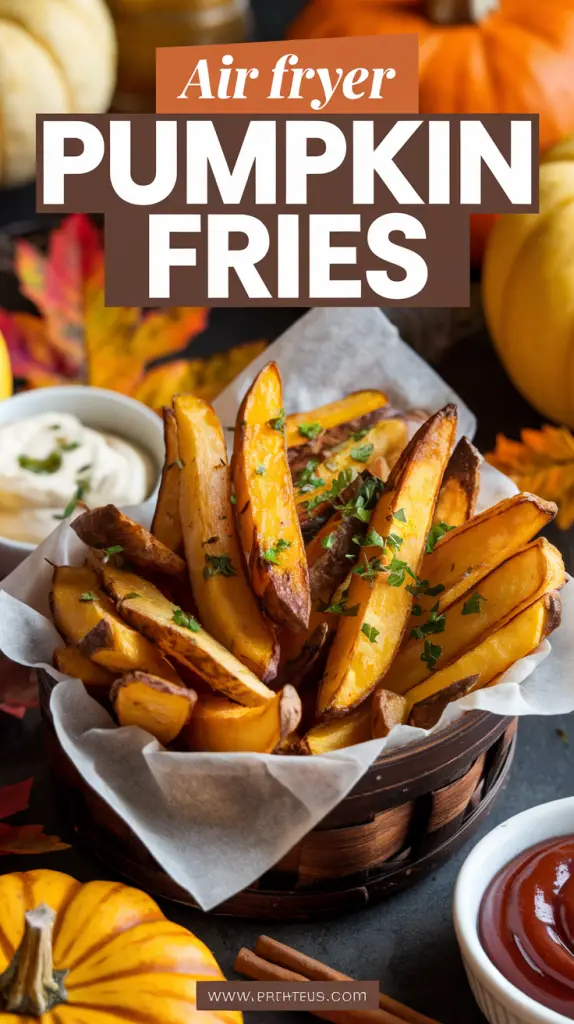 Crispy Air Fryer Pumpkin Fries Pinterest