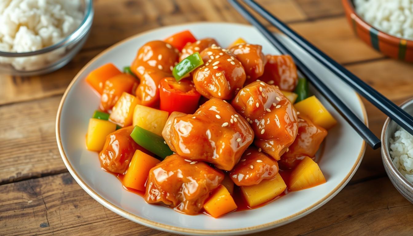 Classic Sweet and Sour Chicken Thighs