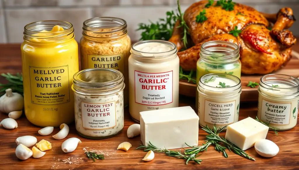 garlic butter variations for chicken