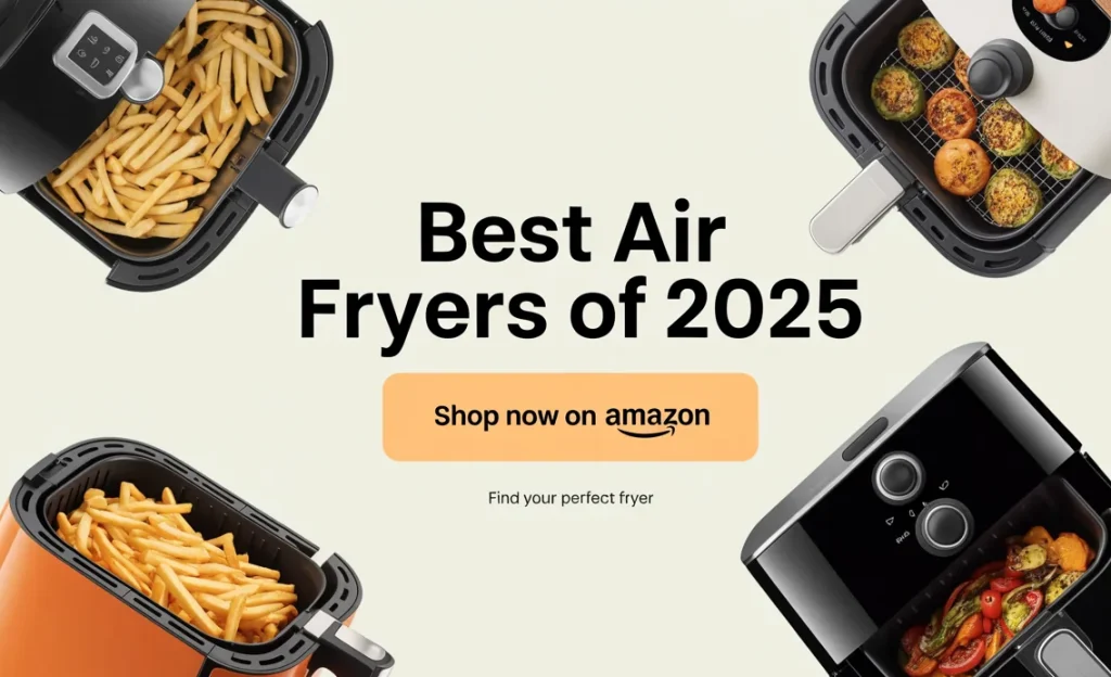 5 Top Best Air Fryer Ovens - Ultimate Guide 2025 1 Best Air Fryers of 2025 - Shop now on Amazon