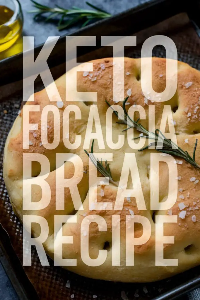 Easy Keto Focaccia Bread with Rosemary