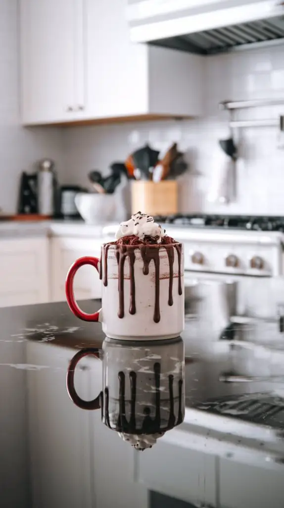 chocolate cake mug pinterest 3